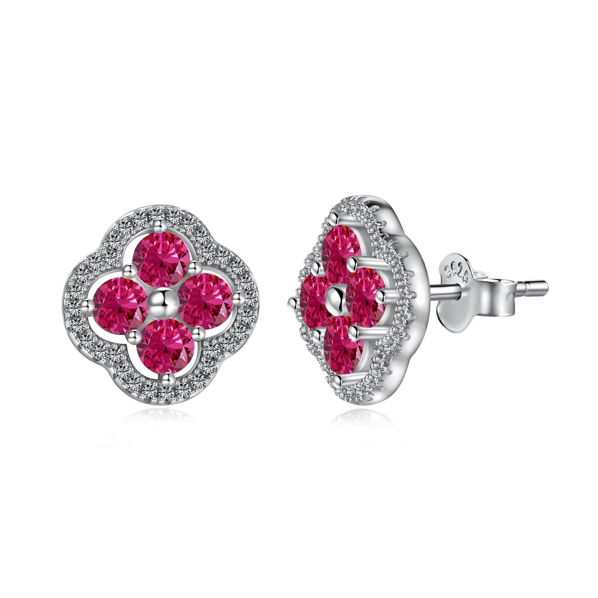[Lucky Star]Four-Leaf Clover Exquisite Earrings