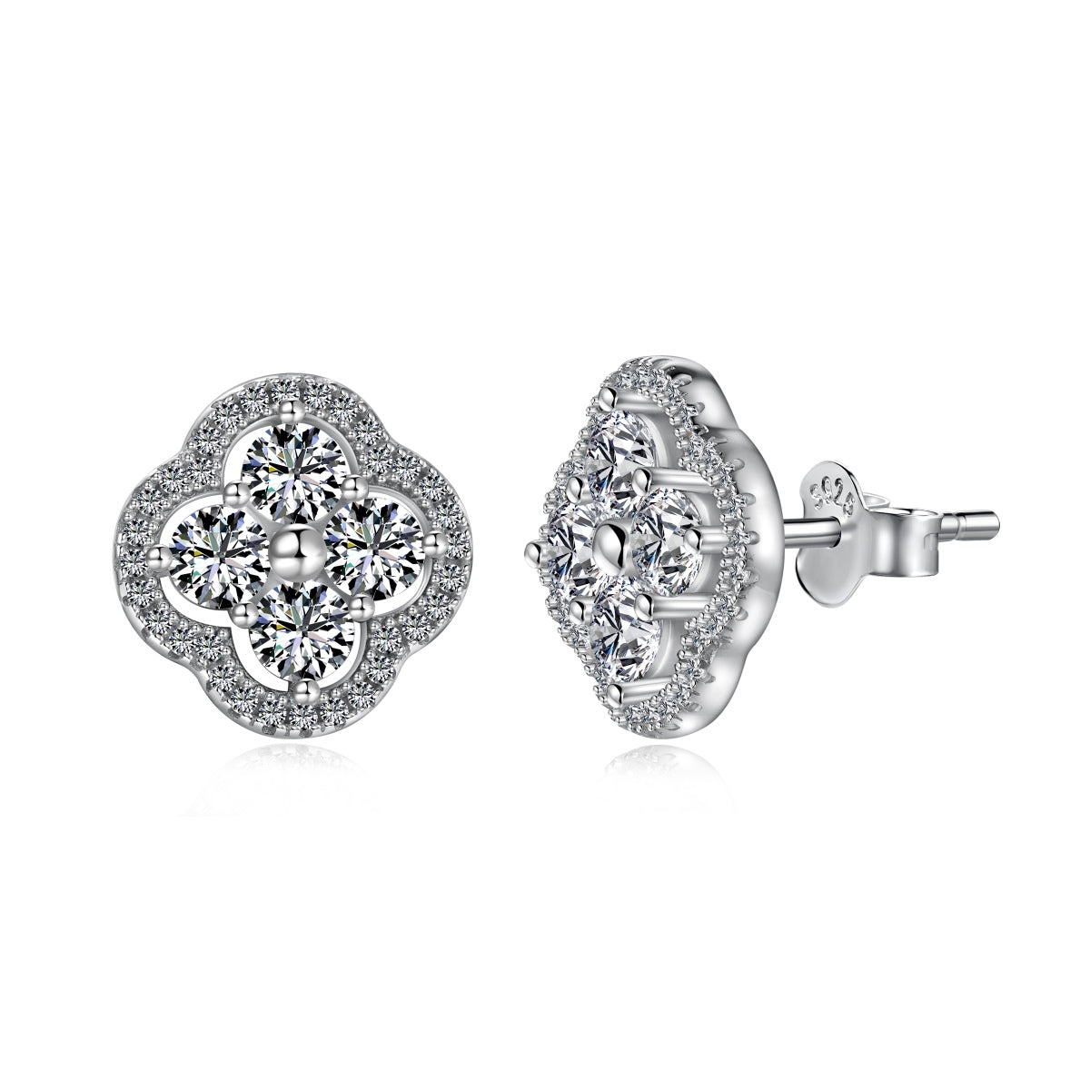[Lucky Star]Four-Leaf Clover Exquisite Earrings