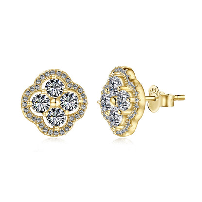 [Lucky Star]Four-Leaf Clover Exquisite Earrings