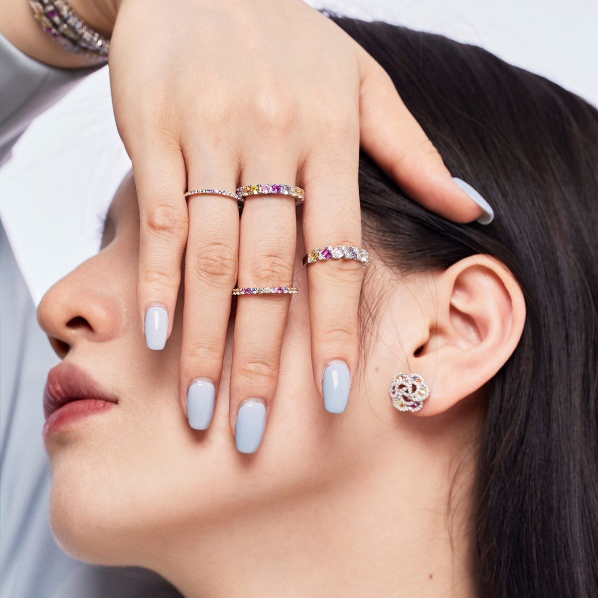 [Lucky Star]Dazzling Resplendent Round Cut Party Ring