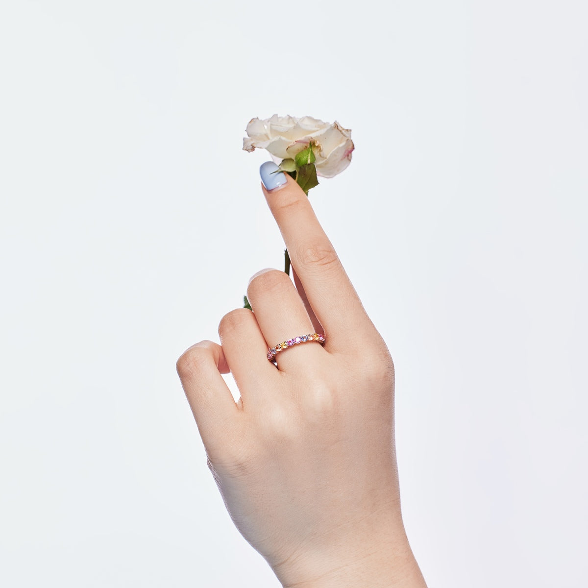 [Lucky Star]Dazzling Resplendent Round Cut Party Ring