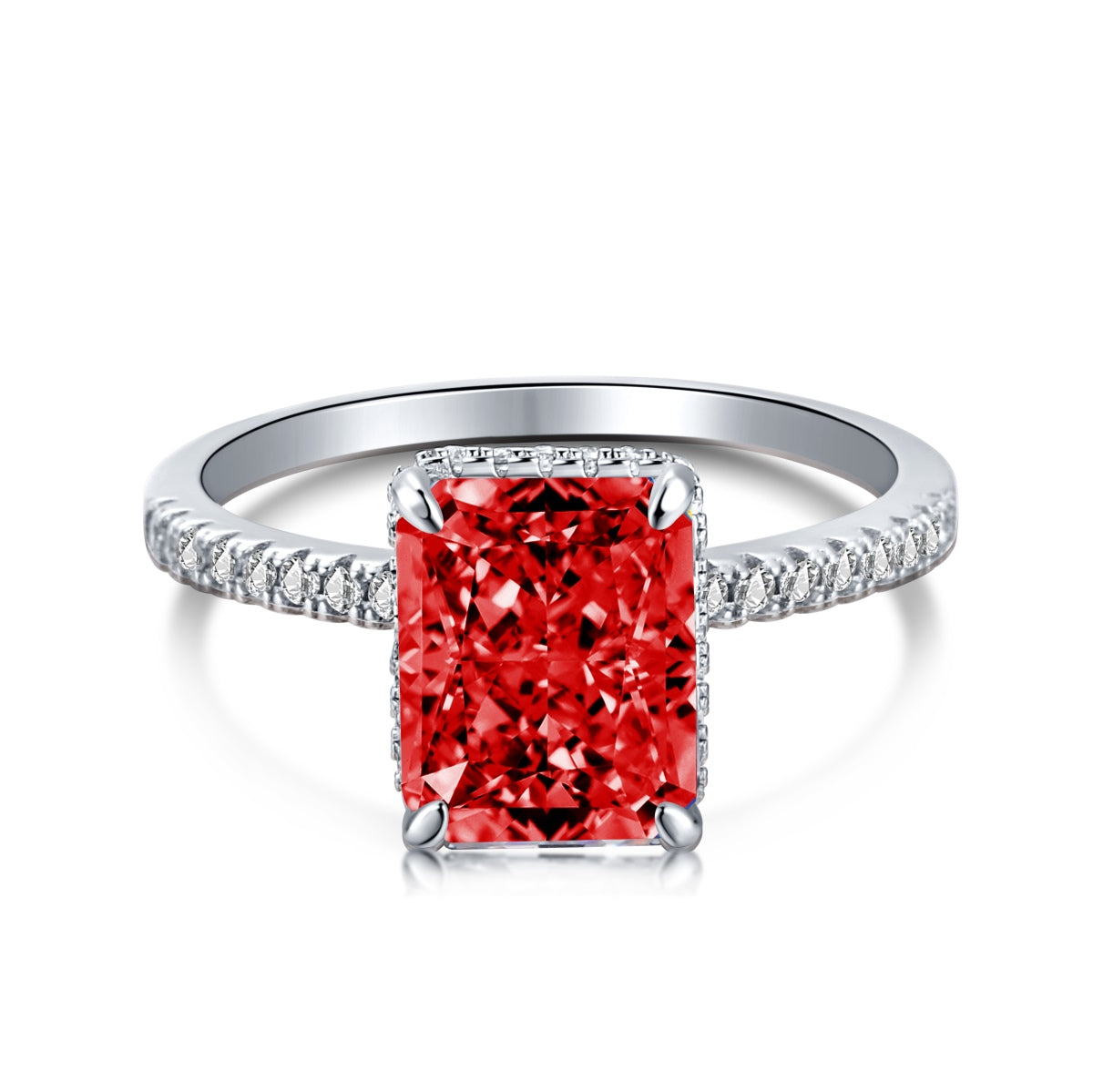 [Lucky Star]4.0 Carat Luxurious Engagement Ring