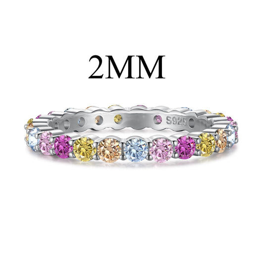 [Lucky Star]Elegant Vivid Round Cut Daily Ring