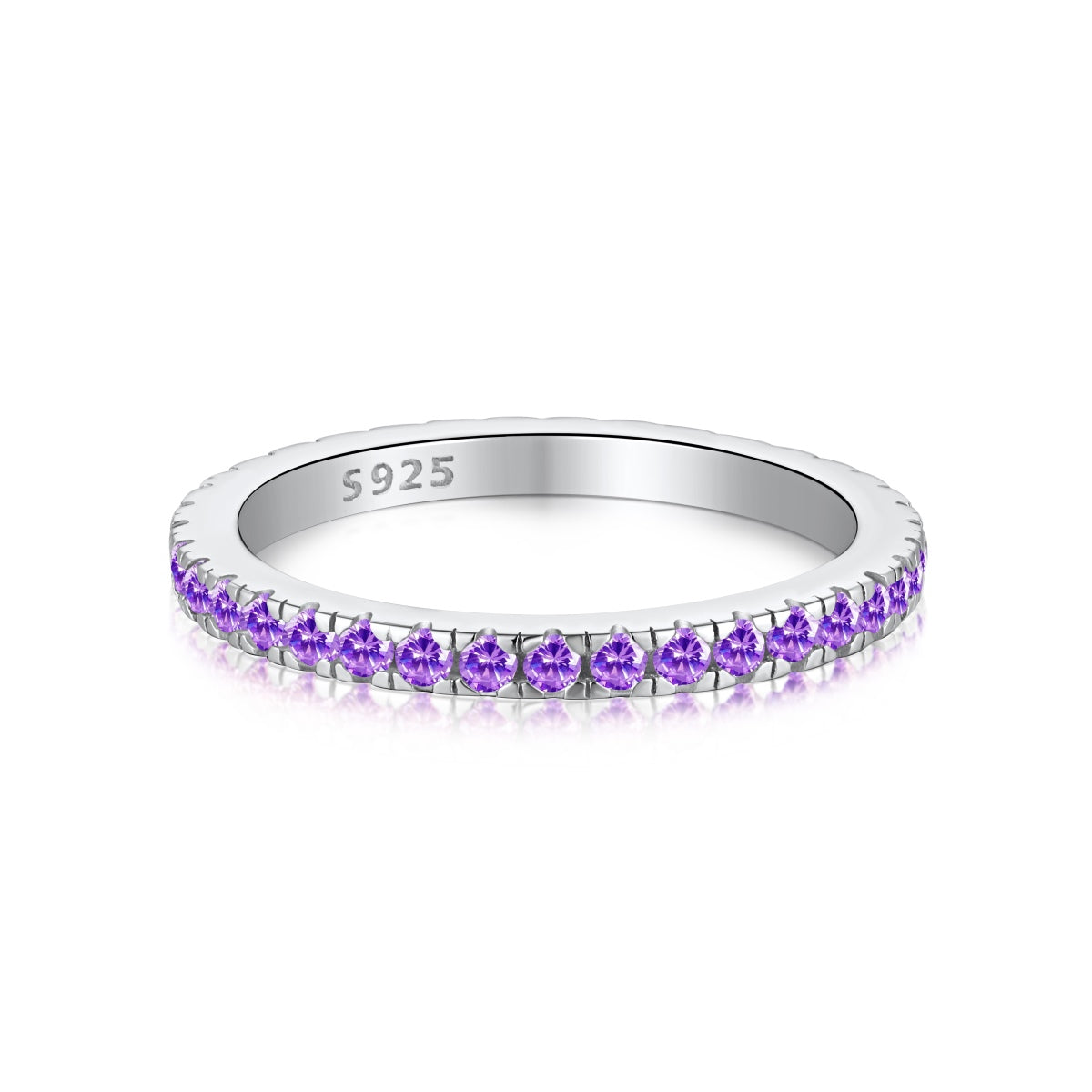 [Lucky Star]Delicate Sparkling Round Cut Daily Ring