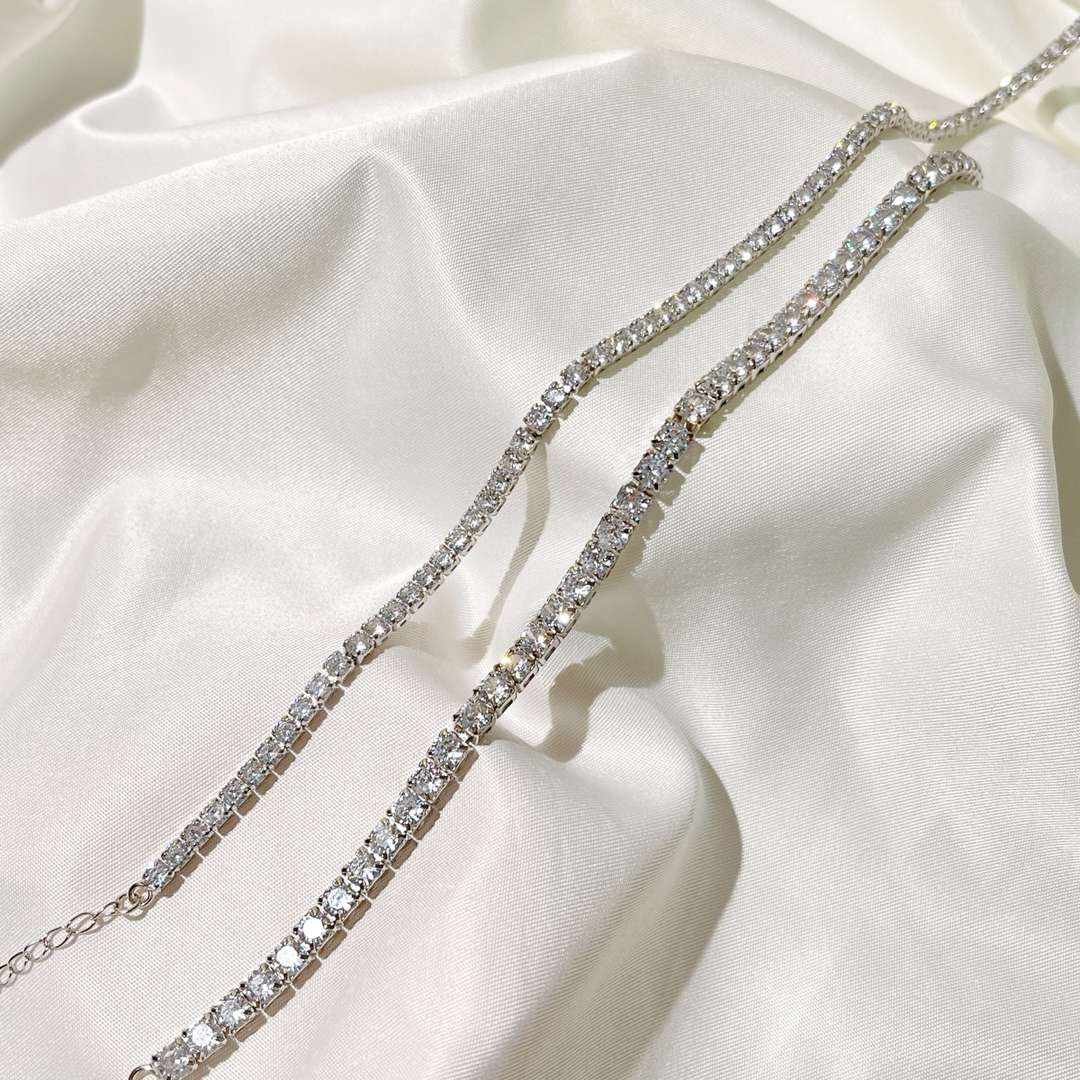 [Lucky Star]Elegant Tennis Chain Necklace