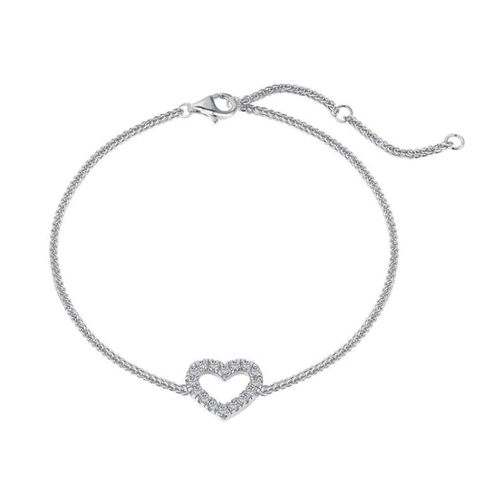 [Lucky Star]Heart Shape Lover Bracelet