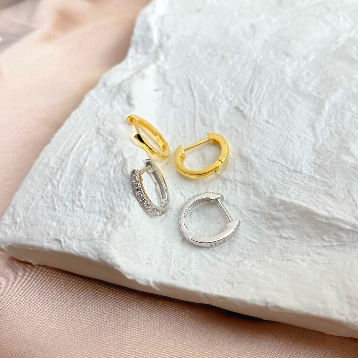 [Lucky Star]Circle Versatile Earrings