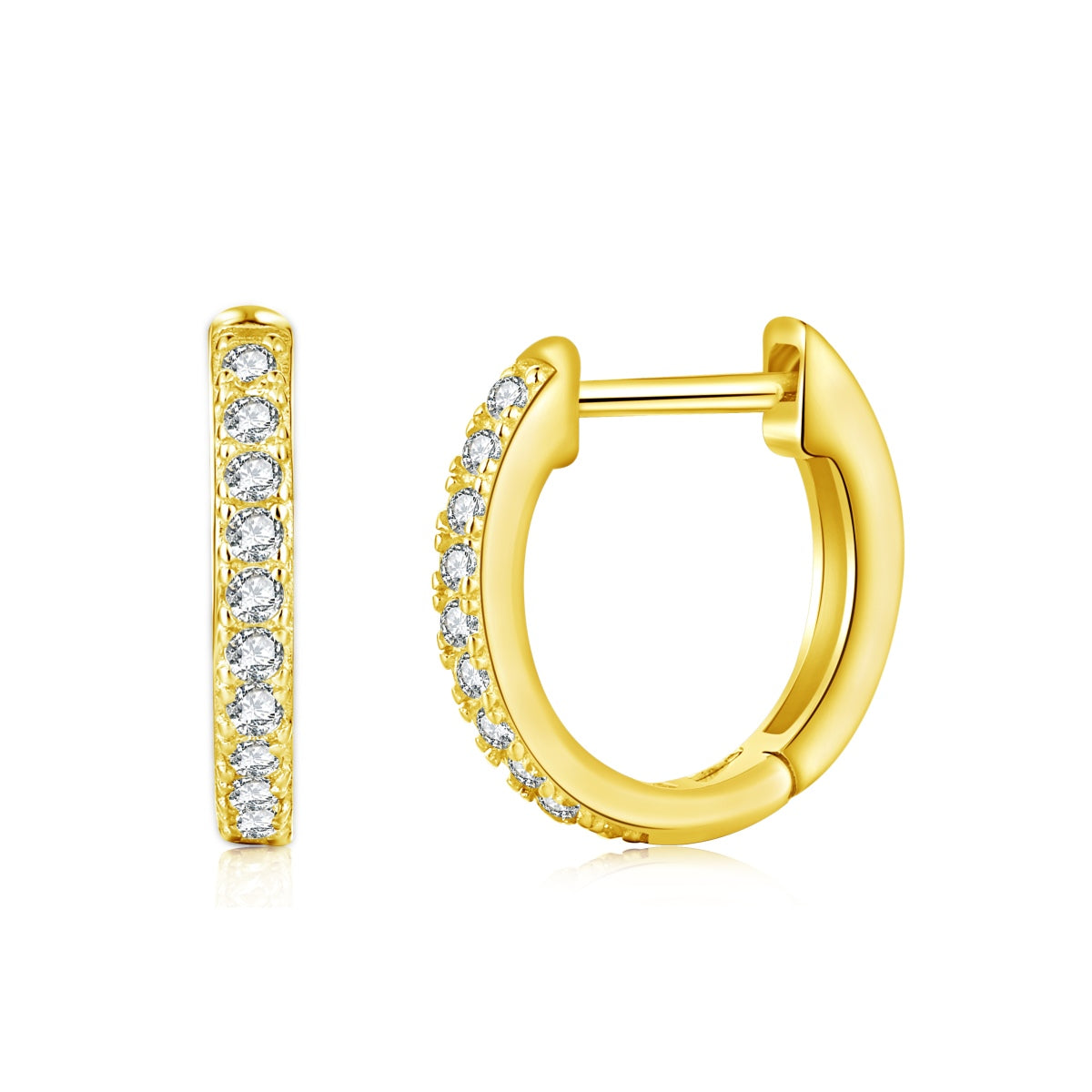 [Lucky Star]Circle Versatile Earrings