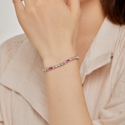 [Lucky Star]Delicate Colorful Emerald Cut Party Bracelet