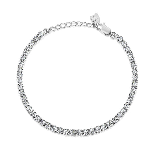 [Lucky Star]Sparkling Round Cut Daily Bracelet