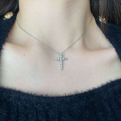 [Lucky Star]Unique Cross Shape Necklace