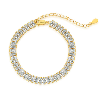 [Lucky Star]Exquisite Emerald Cut Daily Bracelet