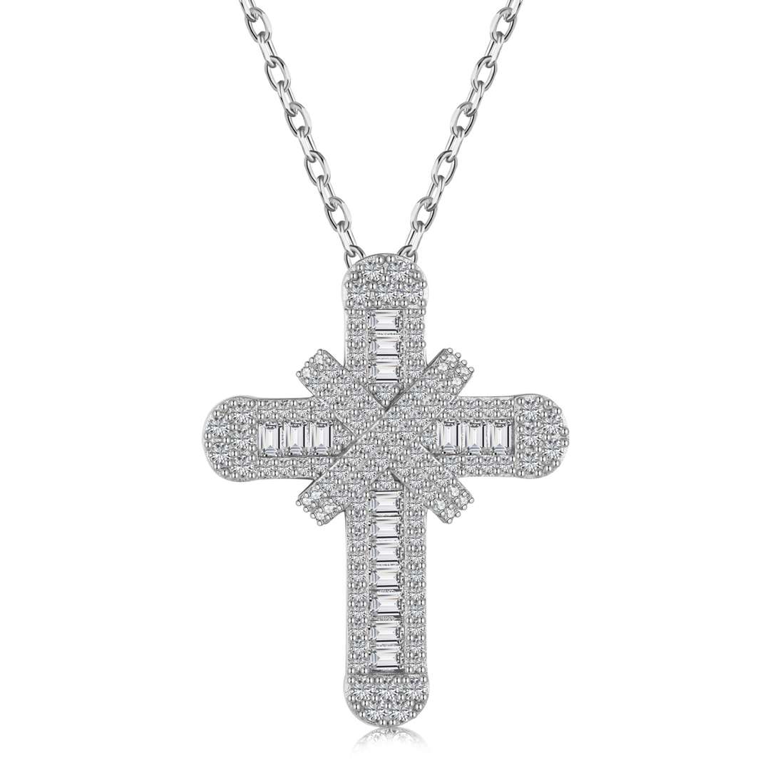 [Lucky Star]Gypsophila With Dimonds Necklace