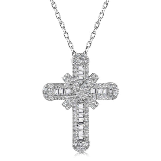 [Lucky Star]Gypsophila With Dimonds Necklace