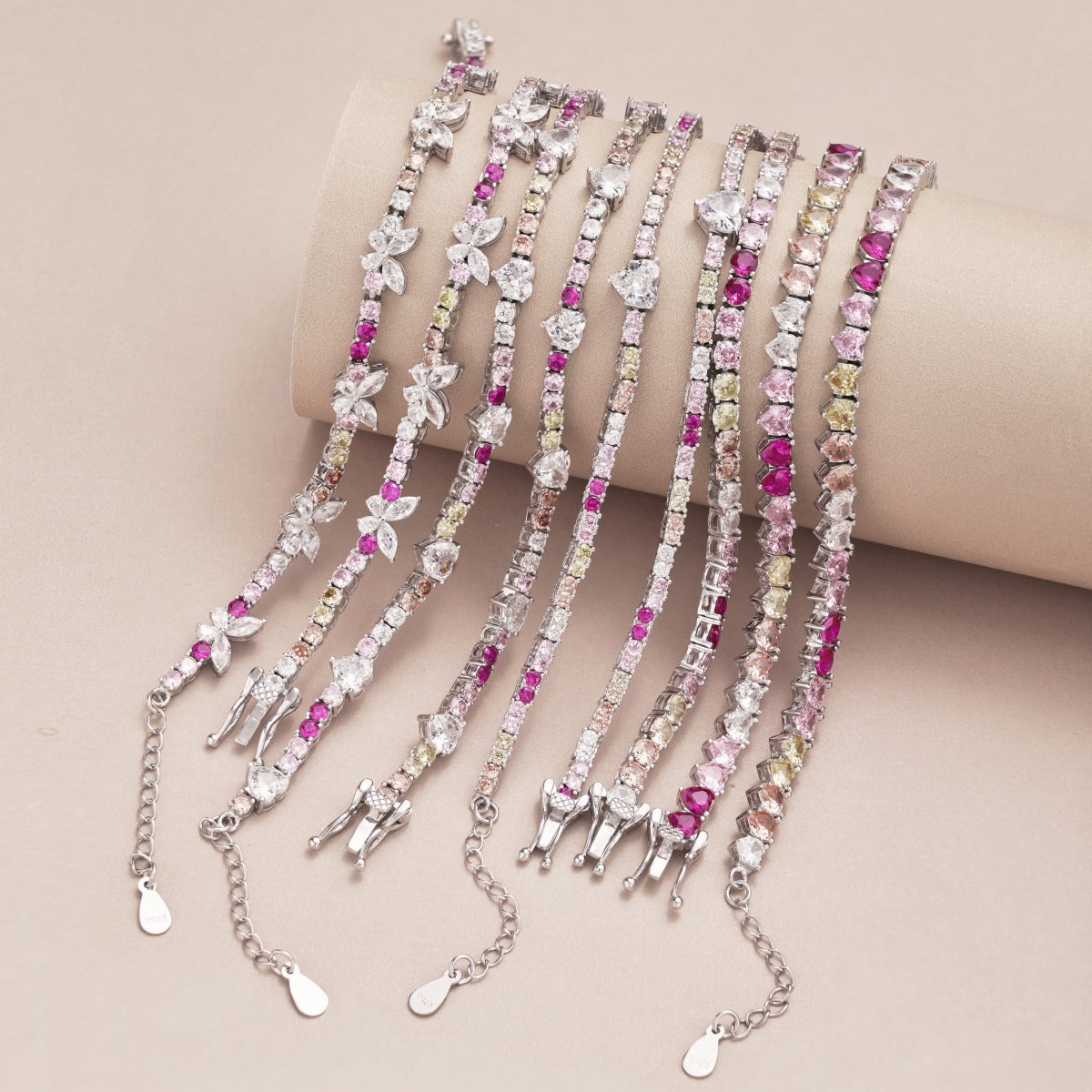 [Lucky Star]Delicate Colorful Emerald Cut Party Bracelet