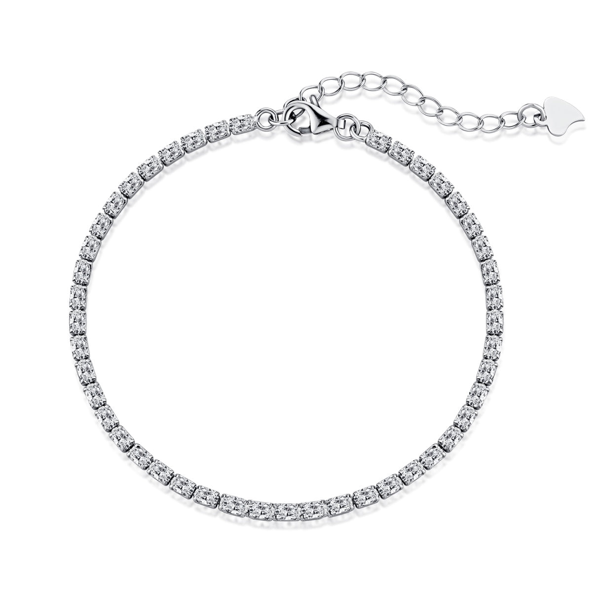 [Lucky Star]Elegant Emerald Cut Daily Bracelet