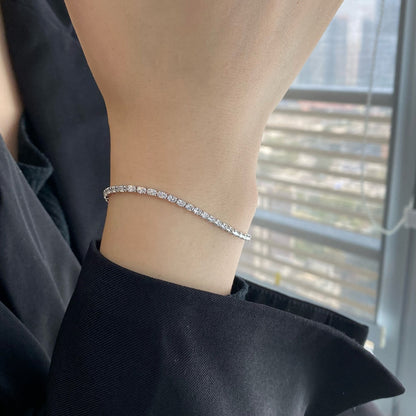[Lucky Star]Elegant Emerald Cut Daily Bracelet