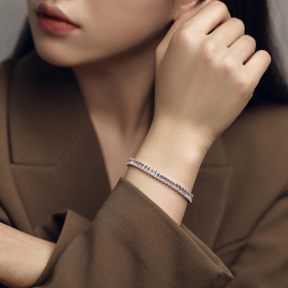 [Lucky Star]Exquisite Emerald Cut Daily Bracelet
