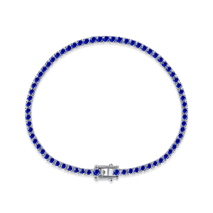 [Lucky Star]Dazzling Colorful Round Cut Daily Bracelet