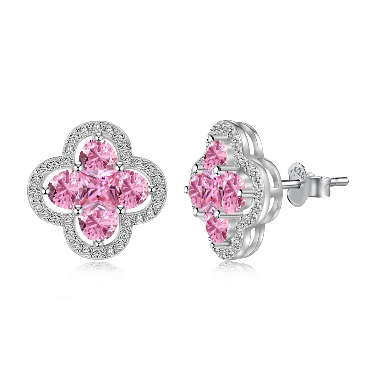 [Lucky Star]Lucky Four-Leaf Clover Exquisite Earrings