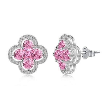 [Lucky Star]Lucky Four-Leaf Clover Exquisite Earrings