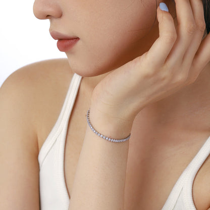[Lucky Star]Dazzling Sparkling Round Cut Daily Bracelet