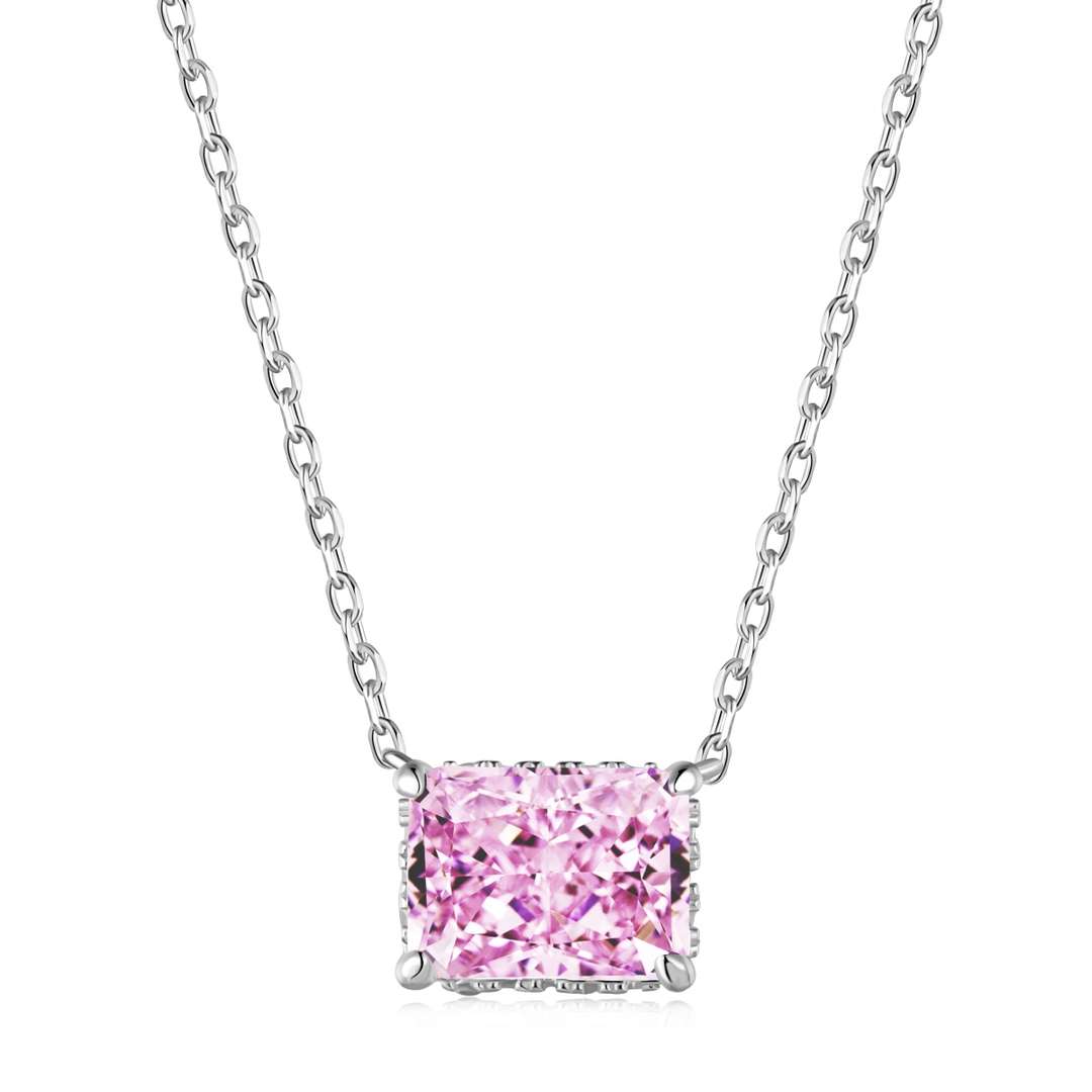 [Lucky Star]Luxurious Square Shape Colorful Necalack