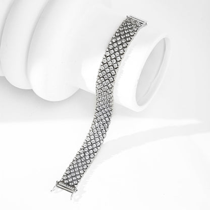 [Lucky Star]Ornate Elegant Round Cut Party Bracelet