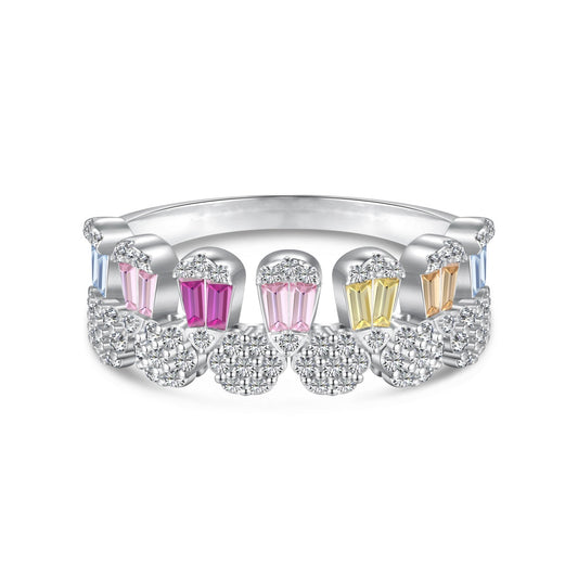 [Lucky Star]Gorgeous Radiant Cut Daily Ring