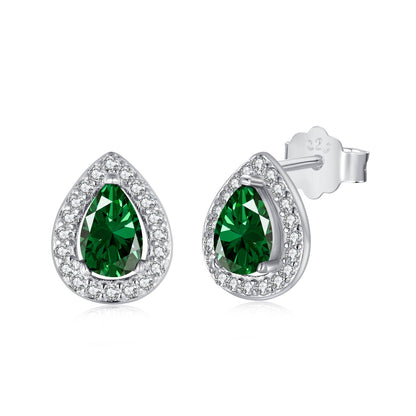[Lucky Star]Luxurious Water Drop Shape Earrings