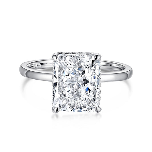 [Lucky Star]4.0 Carat Ornate Enchanting Radiand Cut Banquet Ring
