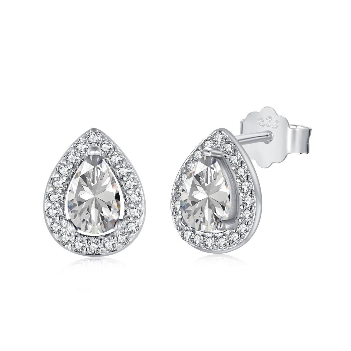 [Lucky Star]Luxurious Water Drop Shape Earrings