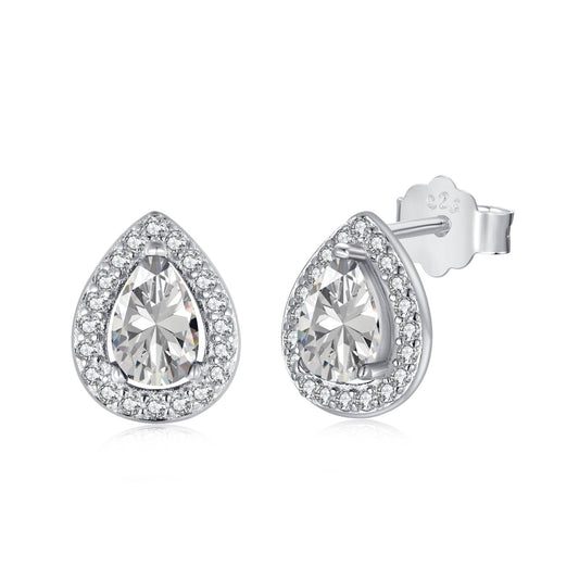 [Lucky Star]Luxurious Water Drop Shape Earrings