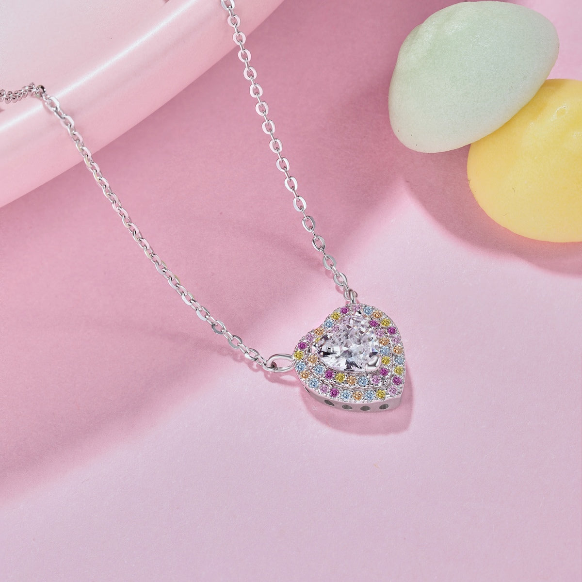[Lucky Star]Exquisite Heart Shape Necklace
