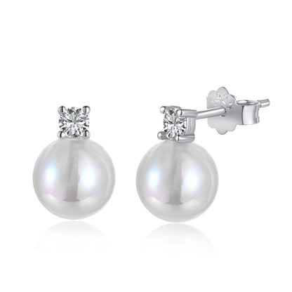 [Lucky Star]Symphony Mermaid Pearl Earrings