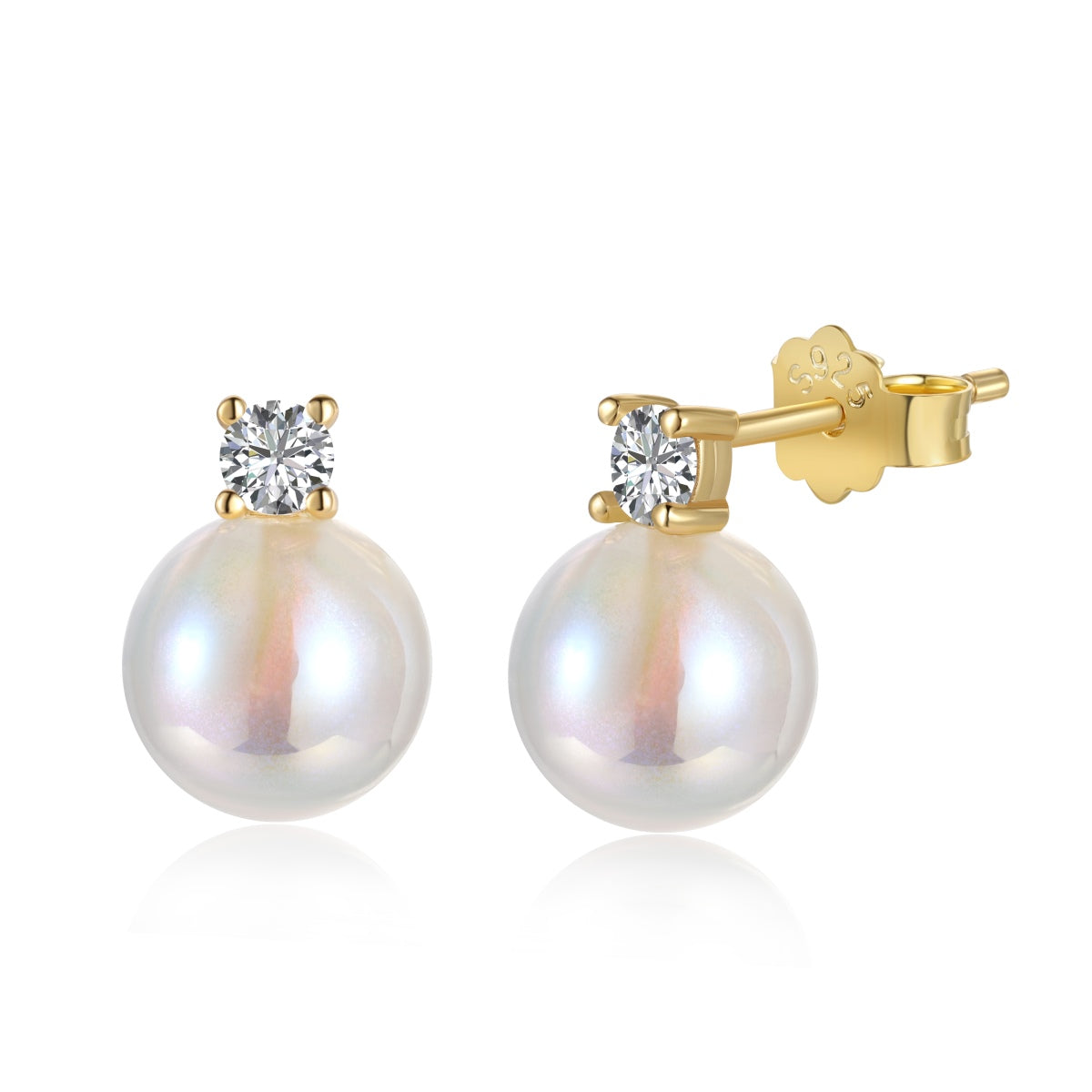 [Lucky Star]Symphony Mermaid Pearl Earrings