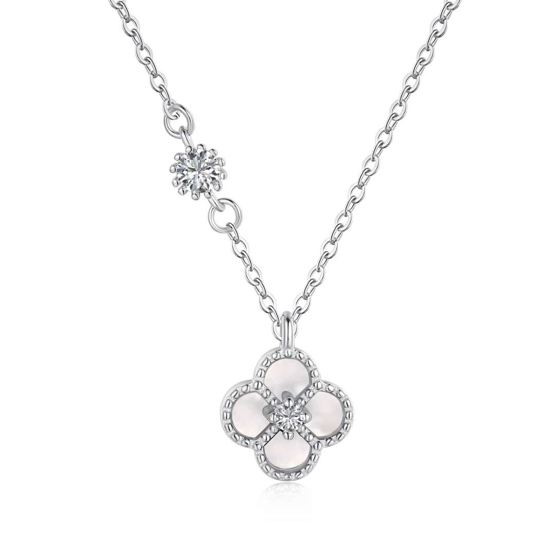 [Lucky Star]Delicate Flower Shape Necklace