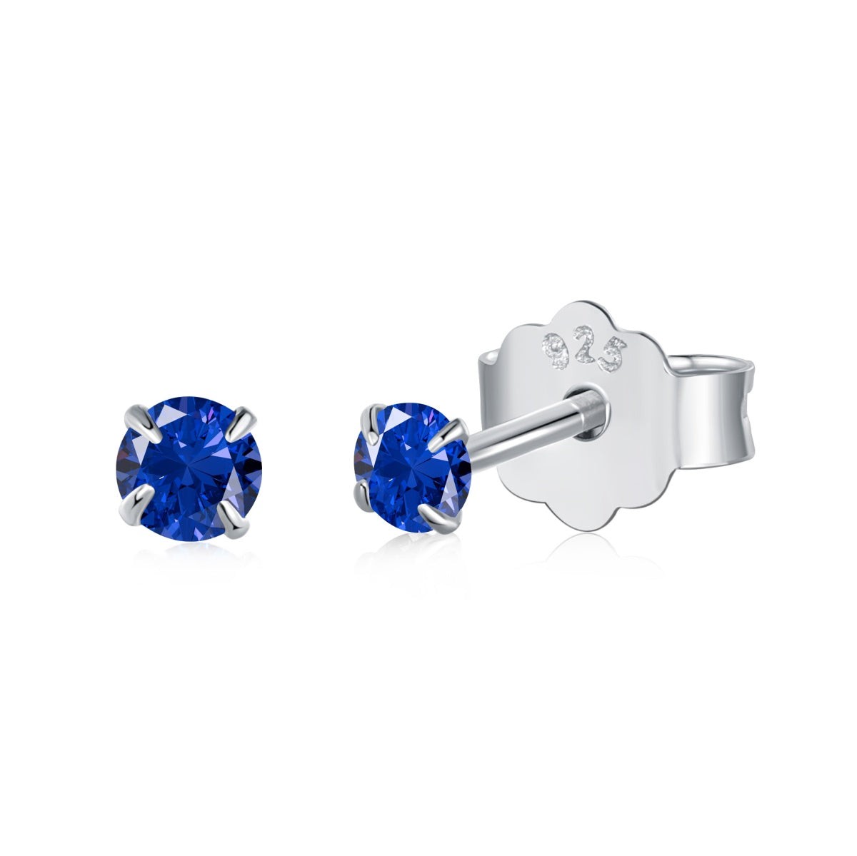[Lucky Star]Delicate Solitaire Earrings