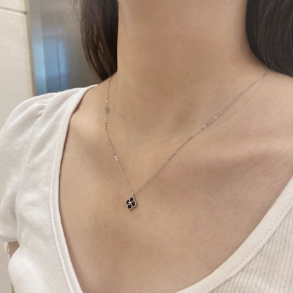 [Lucky Star]Delicate Flower Shape Necklace