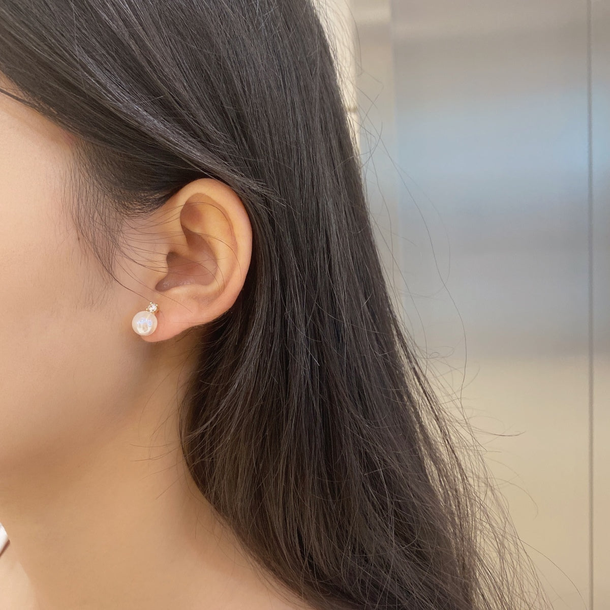 [Lucky Star]Symphony Mermaid Pearl Earrings