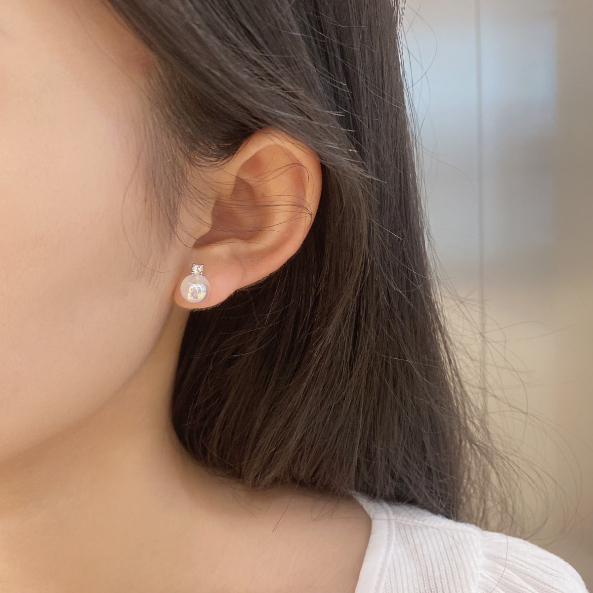 [Lucky Star]Symphony Mermaid Pearl Earrings