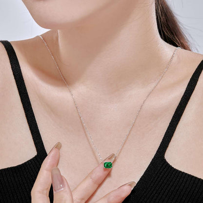 [Lucky Star]Luxurious Square Shape Colorful Necalack