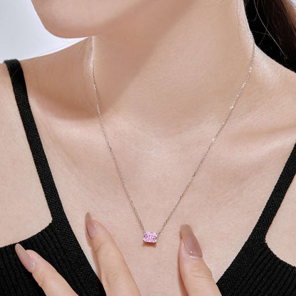 [Lucky Star]Luxurious Square Shape Colorful Necalack