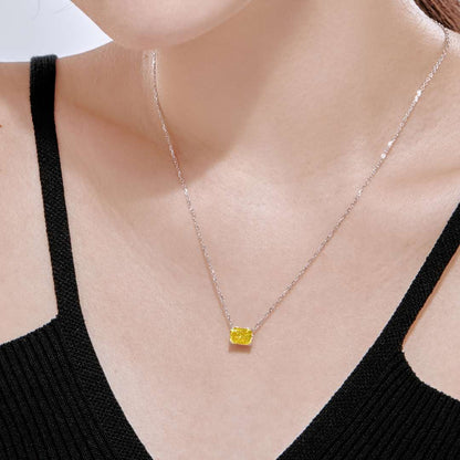 [Lucky Star]Luxurious Square Shape Colorful Necalack