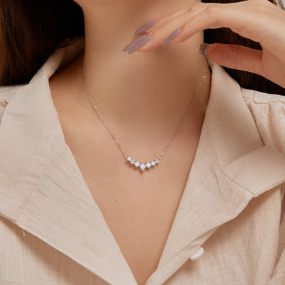[Lucky Star]Dainty Colorful Heart Necklace