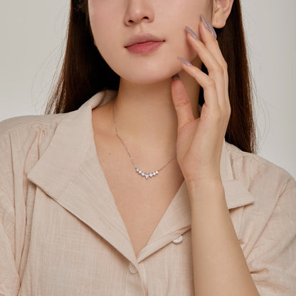 [Lucky Star]Dainty Colorful Heart Necklace