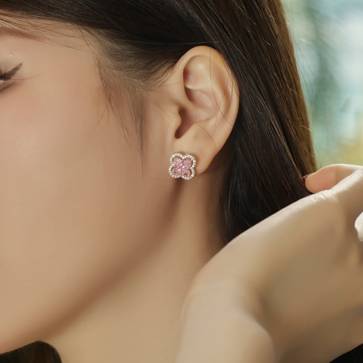 [Lucky Star]Lucky Four-Leaf Clover Exquisite Earrings