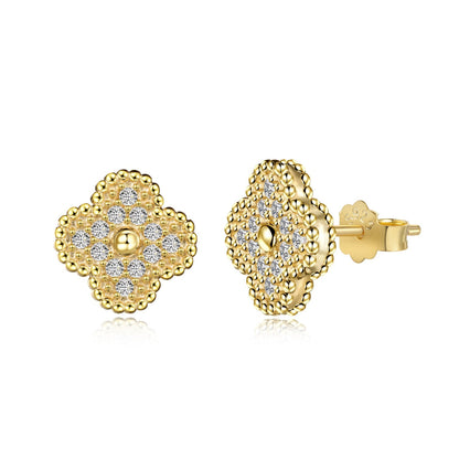 [Lucky Star]Four Leaf Clover Fashion Earrings