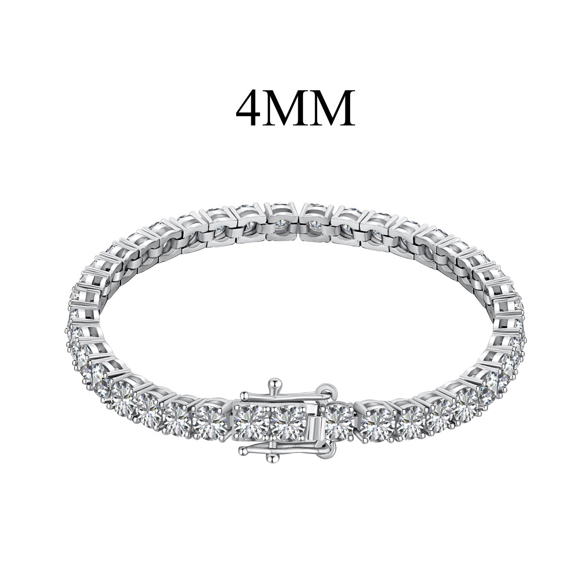 [Lucky Star]Radiant Colorful Round Cut Party Bracelet