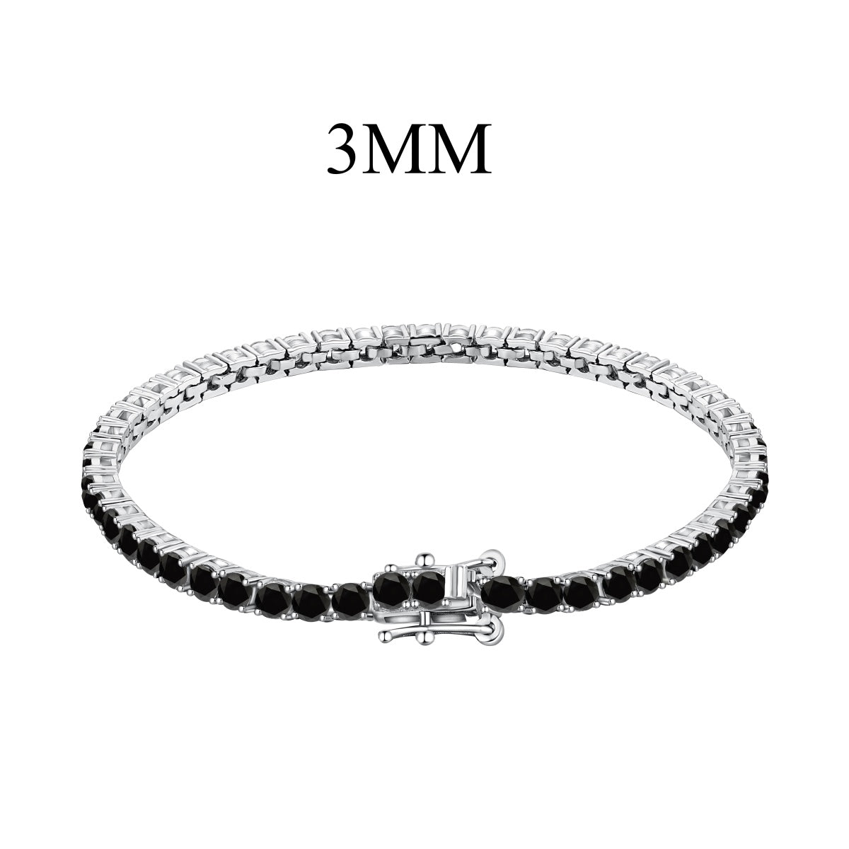[Lucky Star]Radiant Colorful Round Cut Party Bracelet